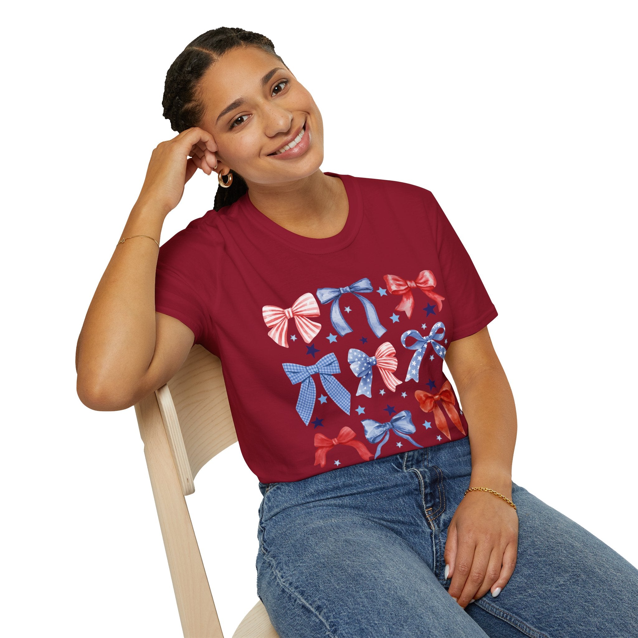 Stars & Ribbon Bow Graphic Tee