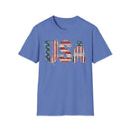 Copy of USA Flag Graphic T-Shirt — Distressed Americana Patriotic Tee