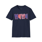 Mama Patriotic American Flag T-Shirt — Fourth of July Mom Tee