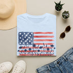 American Flag Palm Trees T-Shirt — “250 Years of Freedom” Patriotic Tee