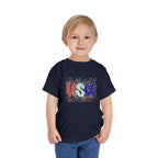 Toddler USA Flag Confetti Tee