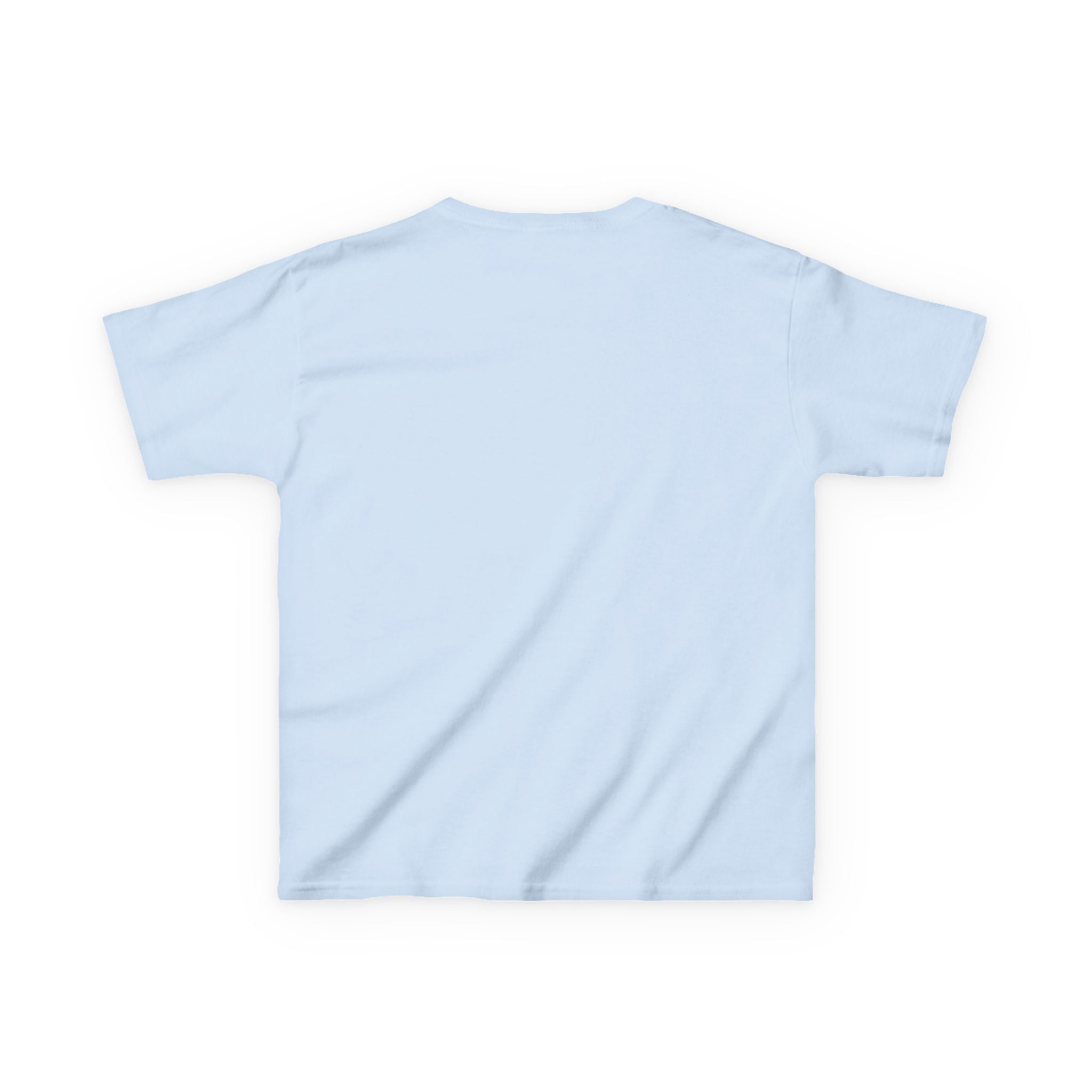 Youth, Kids USA Patriotic Tee — Red White & Blue Flag Letters