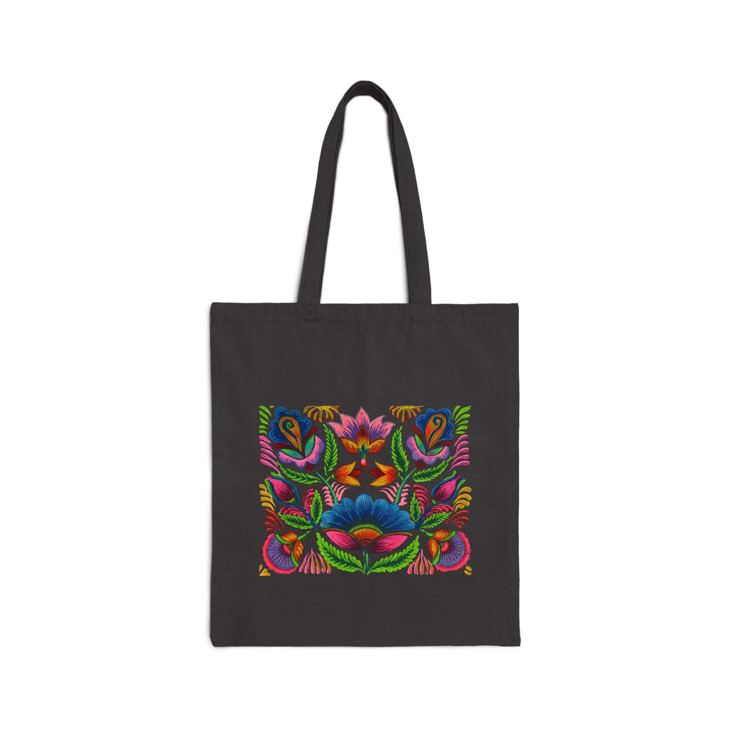 Vibrant ricksaw Art Tote — Colorful  Canvas Bag