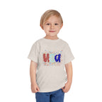 Toddler USA Flag Confetti Tee