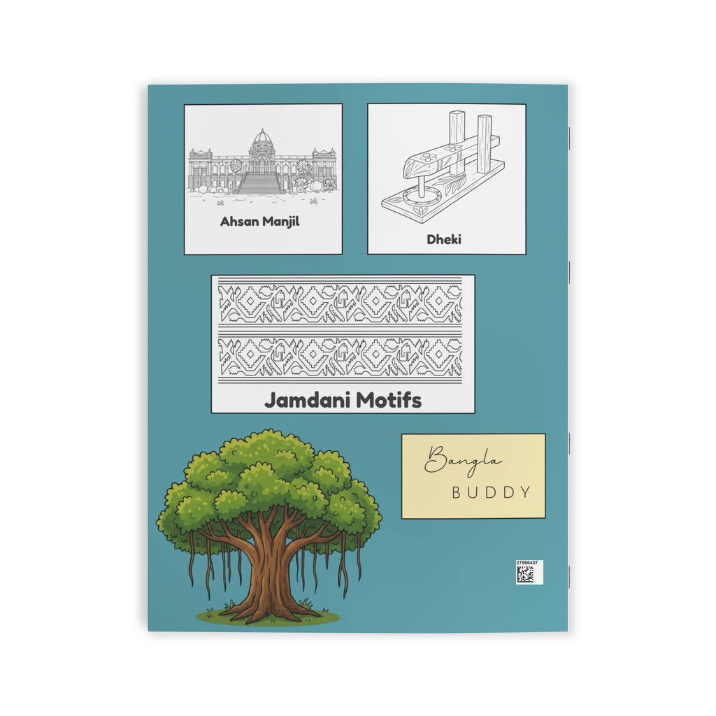 Amar Bangla: Coloring My Roots – Bangla Buddy Coloring Book
