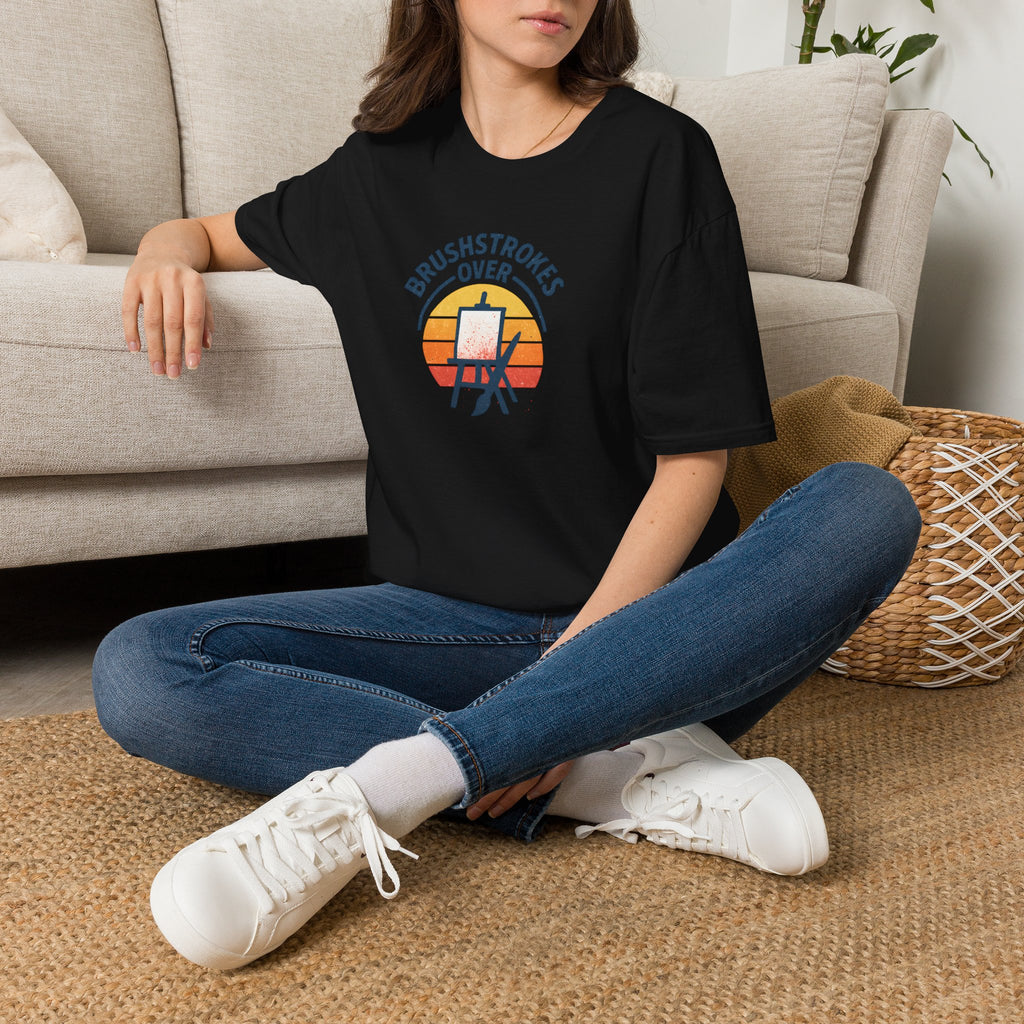 Brushstrokes Over Sunset T-Shirt