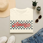 America Checkerboard Graphic T-Shirt