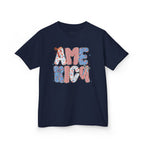 Youth, America Kid’s Tee — Patriotic Red White Blue Graphic