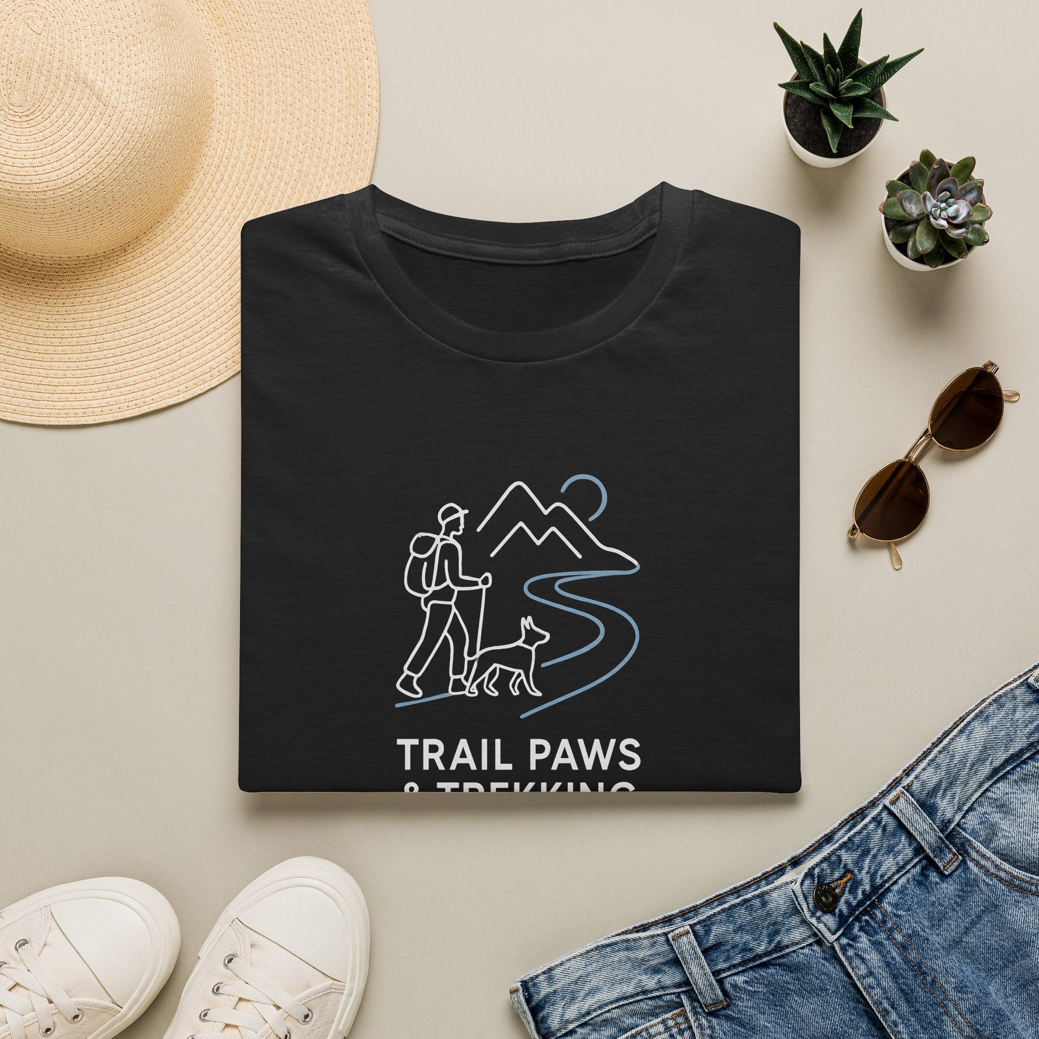 Trail Paws Trekking Boots T-Shirt