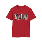 America Vintage Flag T-Shirt — Patriotic USA Graphic Tee for 4th of July