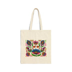 Vibrant ricksaw Art Tote — Colorful  Canvas Bag