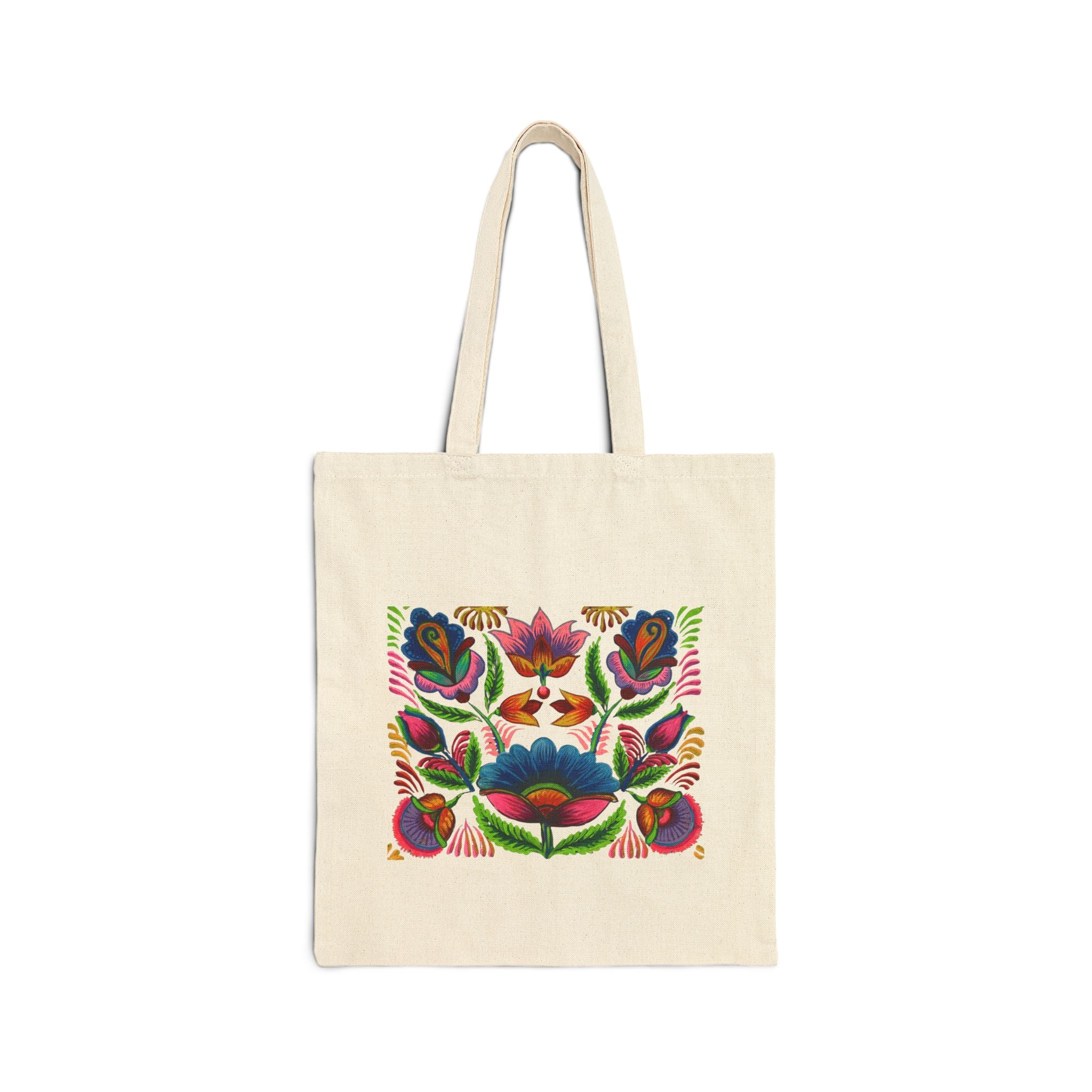 Vibrant ricksaw Art Tote — Colorful  Canvas Bag