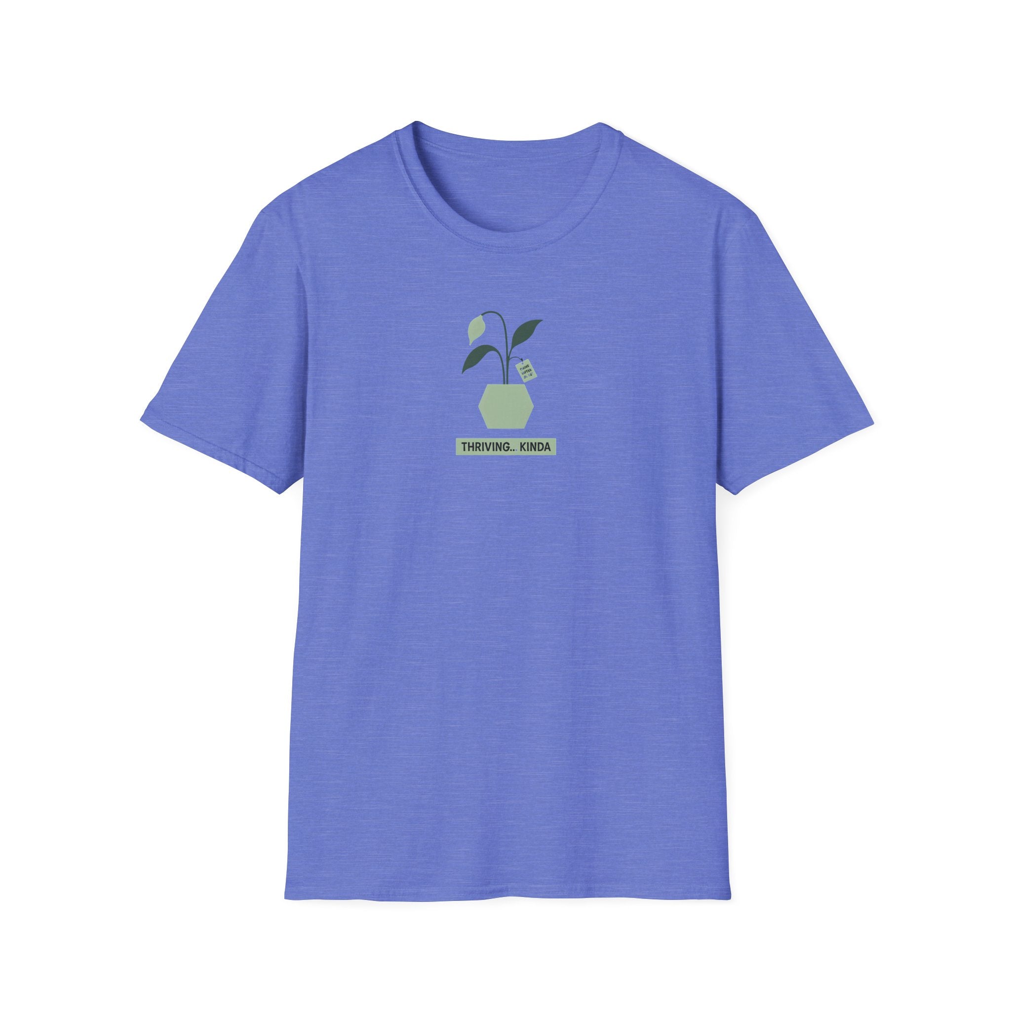 Thriving Plant Illustration T-Shirt