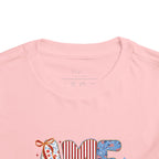Toddler Tee America   — Patriotic Red White Blue Kids Shirt