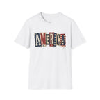 America Vintage Flag T-Shirt — Patriotic USA Graphic Tee for 4th of July