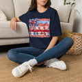 Patriotic Flag Bow T-Shirt