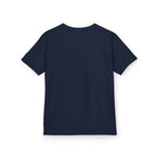 Youth, Kids Tee — Red & Blue Heart Sketches "You & Me" Casual Love Shirt
