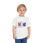 Toddler USA Flag Confetti Tee