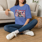 All American Dad T-Shirt — Patriotic Flag Boots Graphic Tee for Father's Day & 4th of July