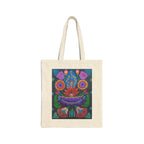 Ricksaw Art Tote Bag — Vibrant Cotton Canvas Market Tote