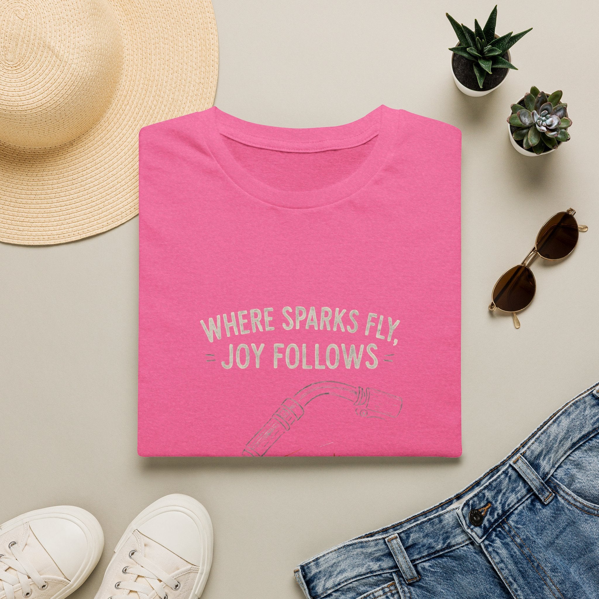 Welding Sparks Joy T-Shirt