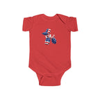 Patriotic Balloon Dog Baby Bodysuit — USA Flag Infant Onesie