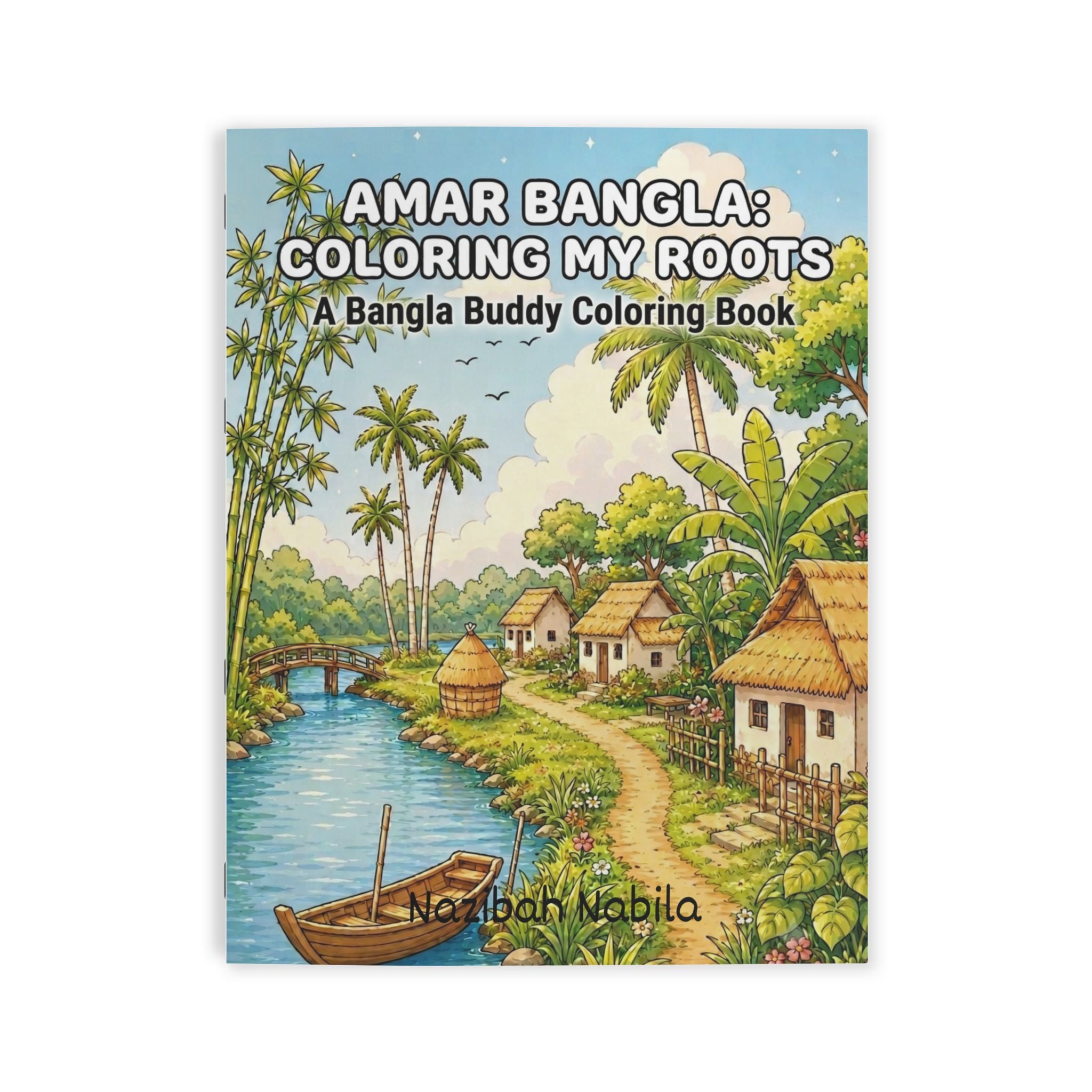 Amar Bangla: Coloring My Roots – Bangla Buddy Coloring Book