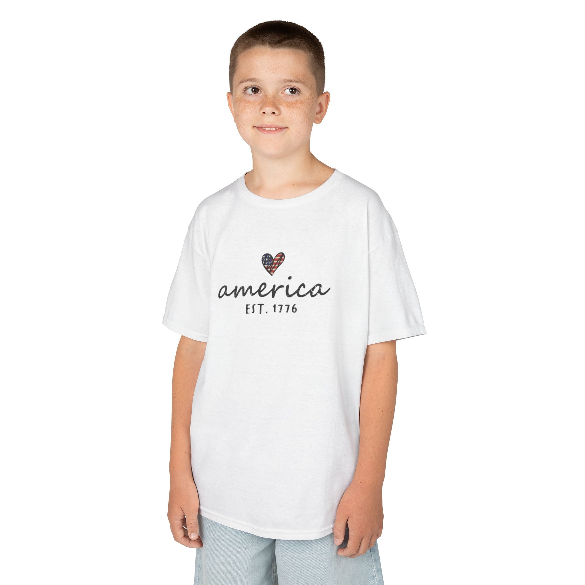 Youth, Kids Tee - 'america EST. 1776'