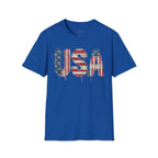 Copy of USA Flag Graphic T-Shirt — Distressed Americana Patriotic Tee