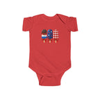 Patriotic Popsicle Baby Bodysuit – 4th of July Infant Onesie