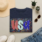 USA Patriotic T-Shirt — Red White & Blue Fourth of July Tee