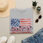 American Flag Palm Trees T-Shirt — “250 Years of Freedom” Patriotic Tee