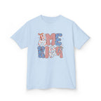 Youth, America Kid’s Tee — Patriotic Red White Blue Graphic