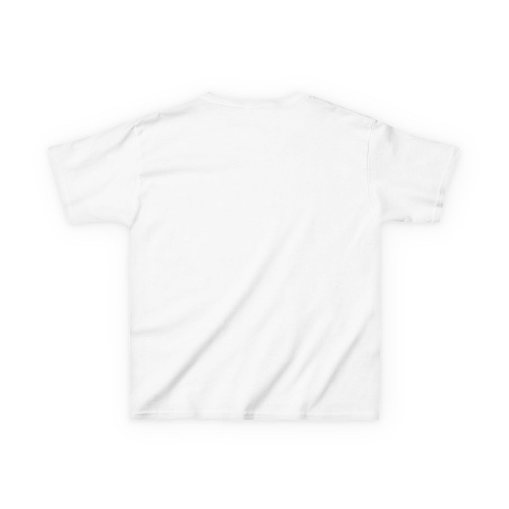 Youth, Kids USA Patriotic Tee — Red White & Blue Flag Letters