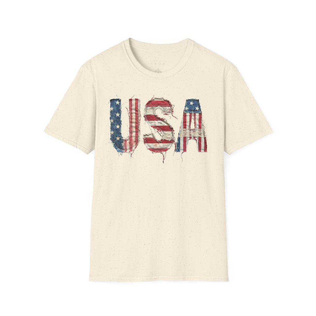 Copy of USA Flag Graphic T-Shirt — Distressed Americana Patriotic Tee