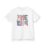 Youth, America Kid’s Tee — Patriotic Red White Blue Graphic