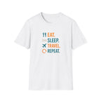 Eat Sleep Travel Repeat T-Shirt