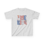Youth, America Kid’s Tee — Patriotic Red White Blue Graphic