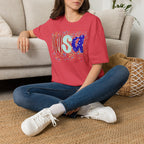 USA Patriotic T-Shirt — Red White & Blue Fourth of July Tee