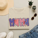 Mama Patriotic American Flag T-Shirt — Fourth of July Mom Tee