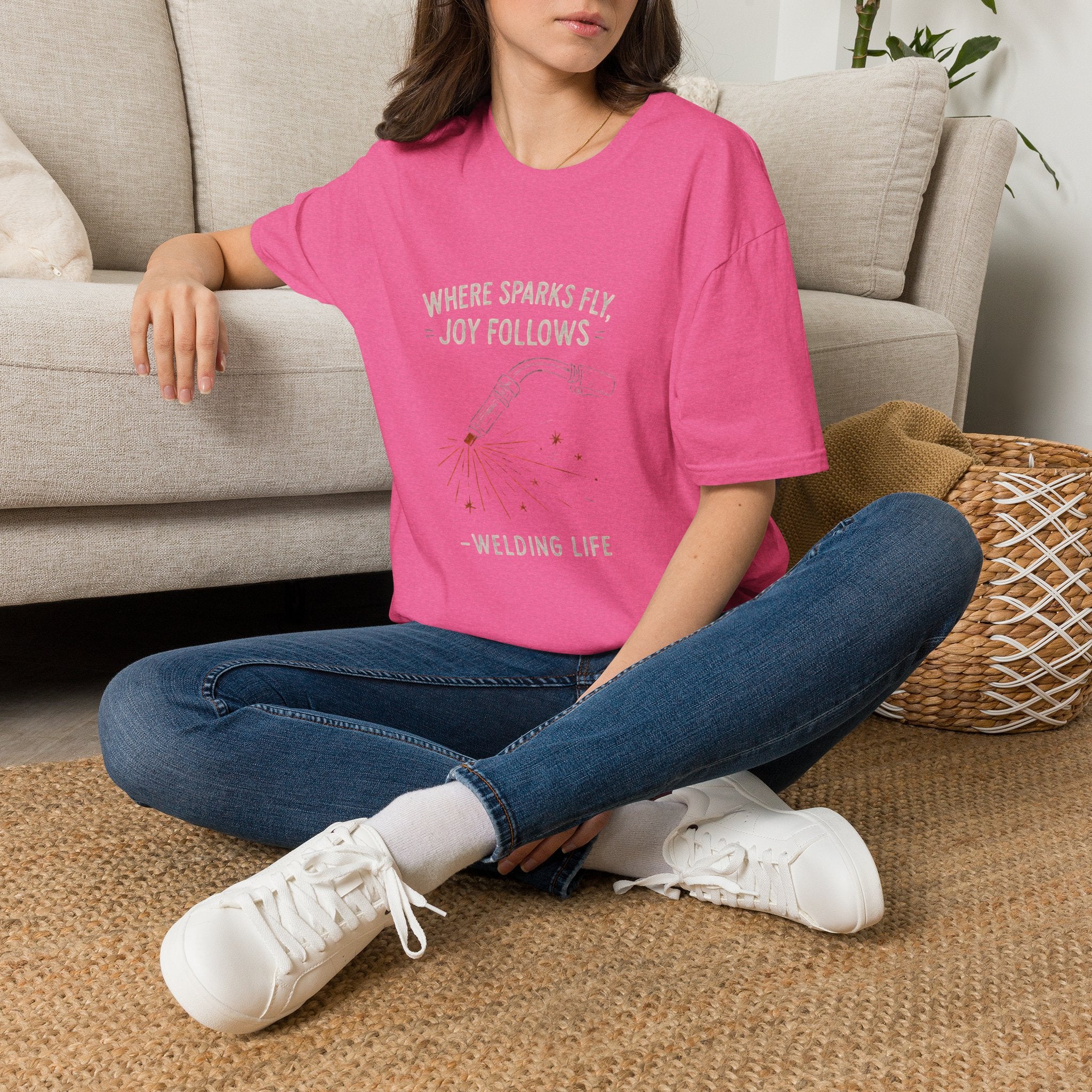 Welding Sparks Joy T-Shirt