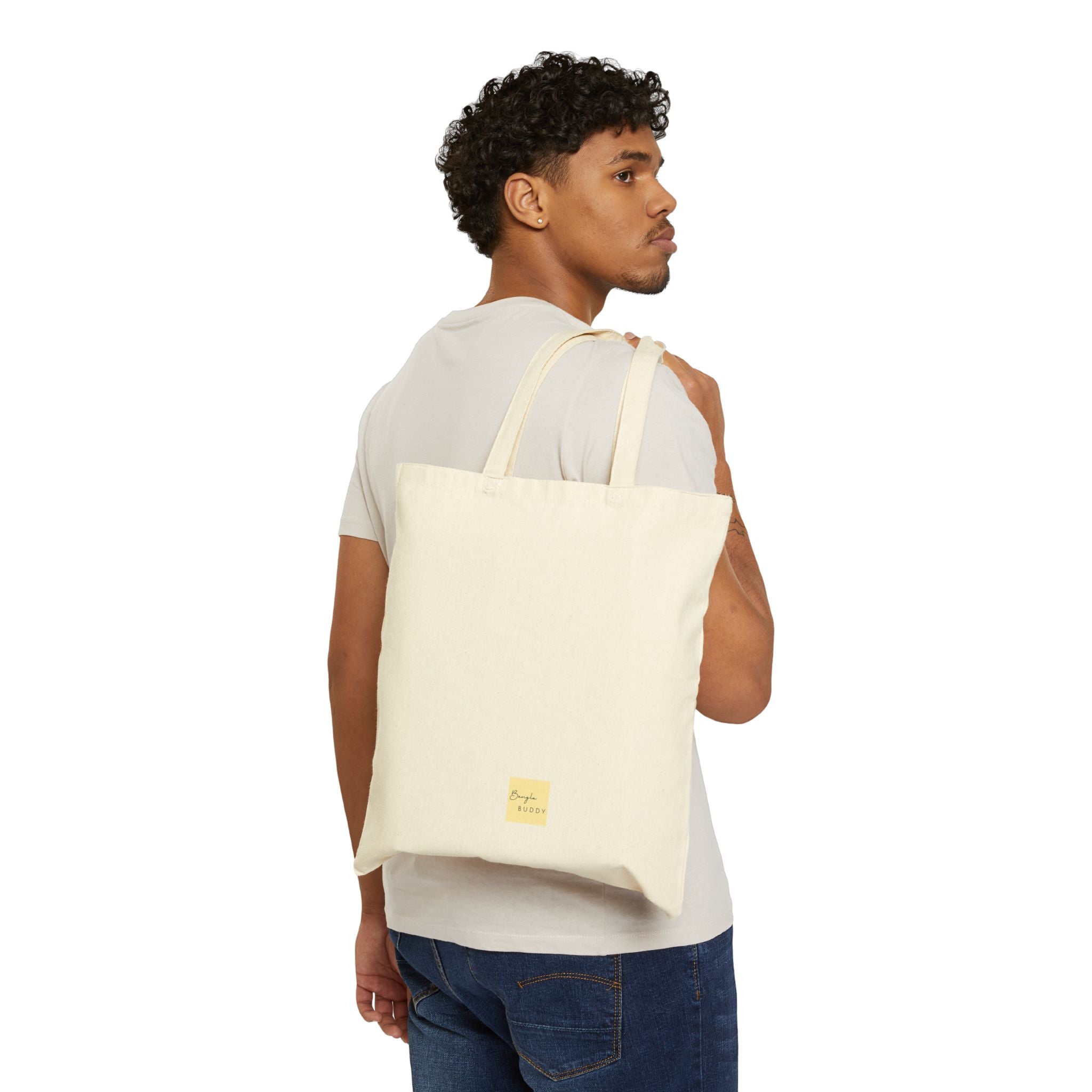 Ricksaw Art Tote Bag — Vibrant Cotton Canvas Market Tote