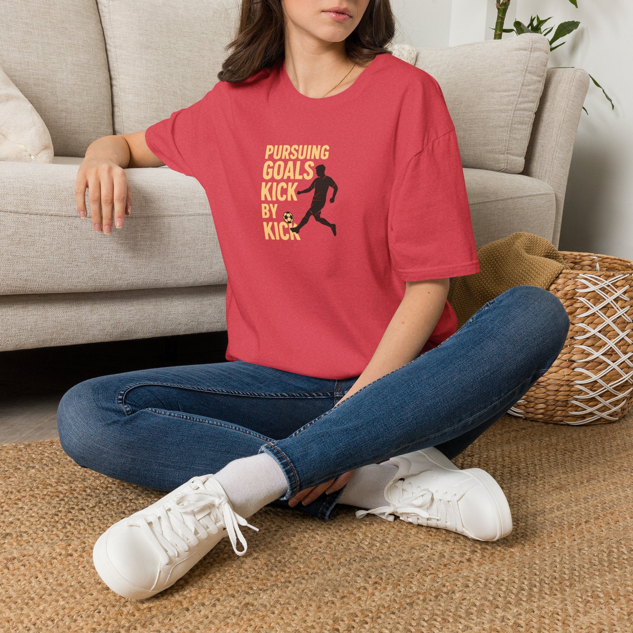 Pursuing Goals Kick T-Shirt
