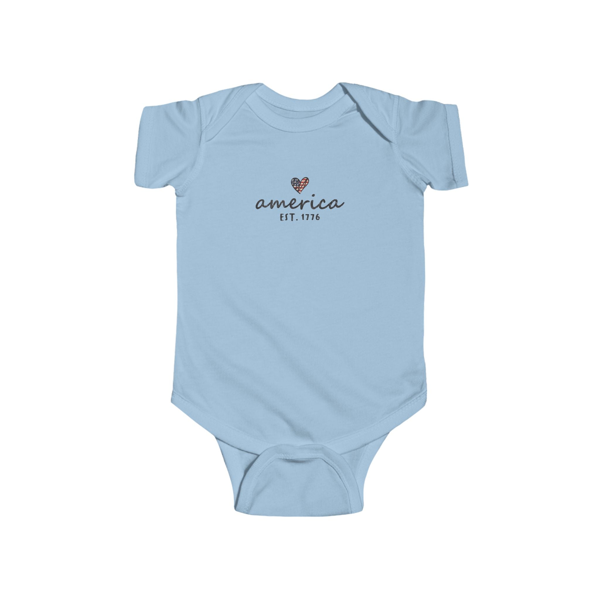 America Est. 1776 Baby Bodysuit