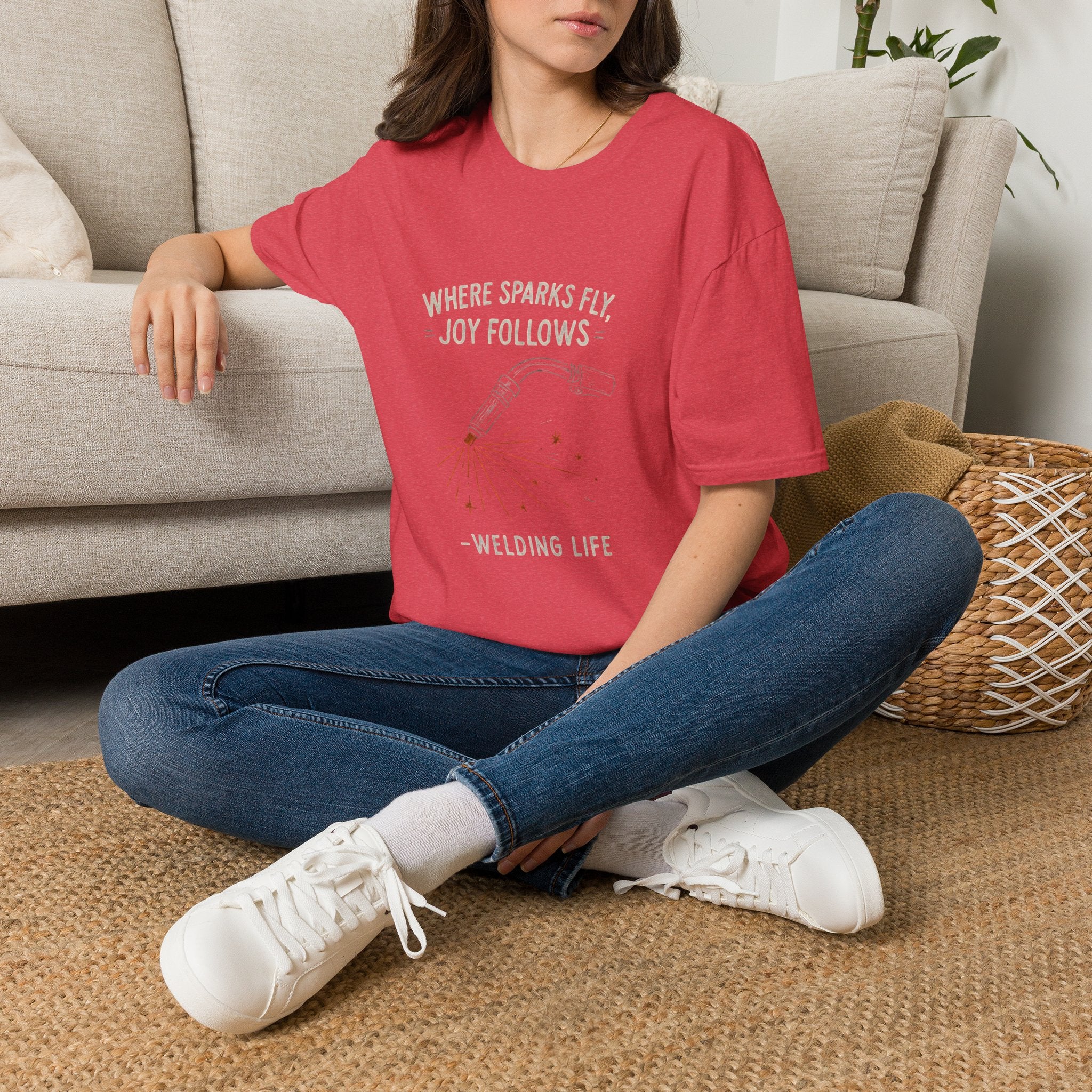 Welding Sparks Joy T-Shirt