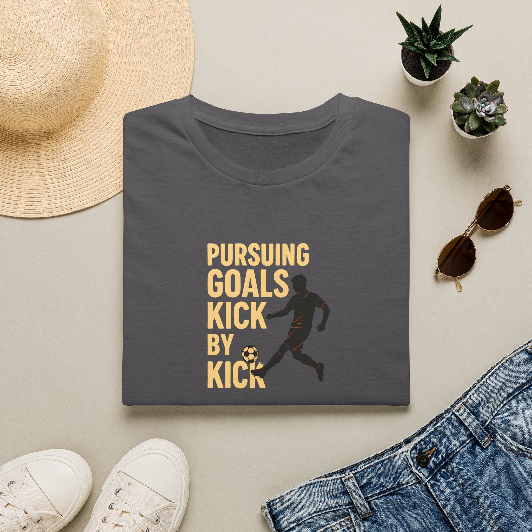 Pursuing Goals Kick T-Shirt
