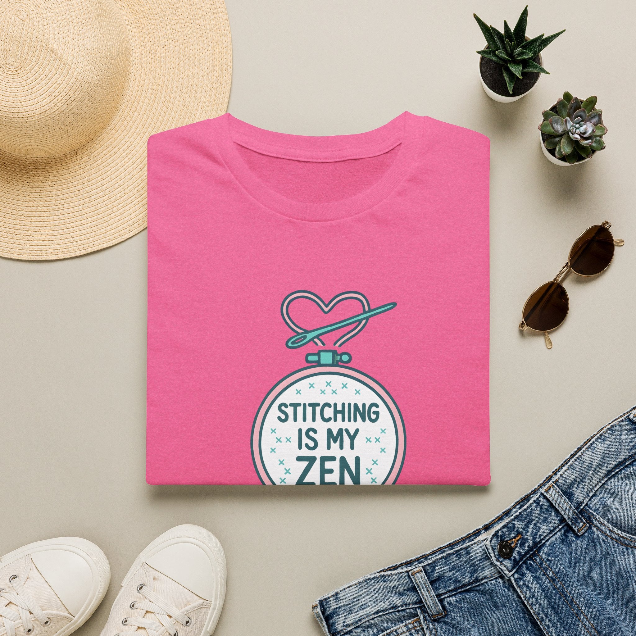 Stitching Is Zen T-Shirt