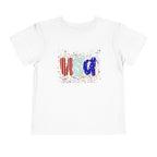 Toddler USA Flag Confetti Tee