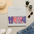 Mama Patriotic American Flag T-Shirt — Fourth of July Mom Tee