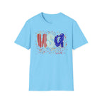 USA Patriotic T-Shirt — Red White & Blue Fourth of July Tee